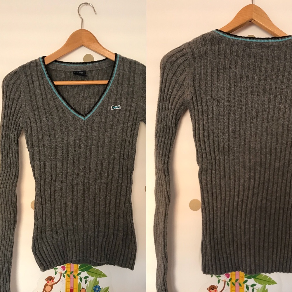 Le Tigre grey sweater.
